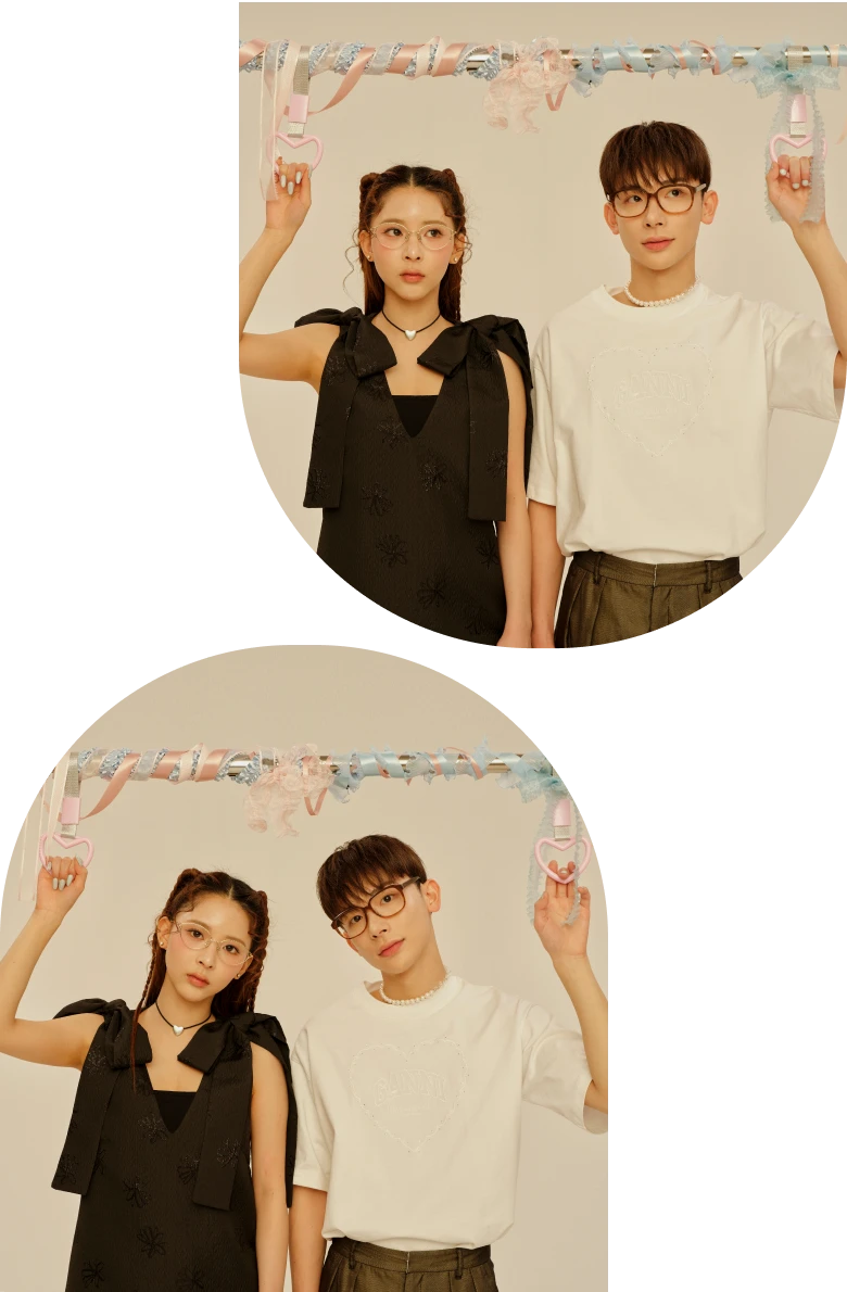 よしミチがJINSのメガネと旬のファッションを着こなす全身コーディネートショット