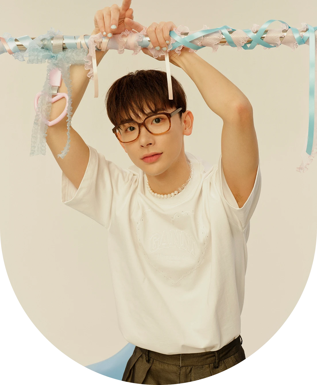 よしあきのトレンドメガネ着用アップ